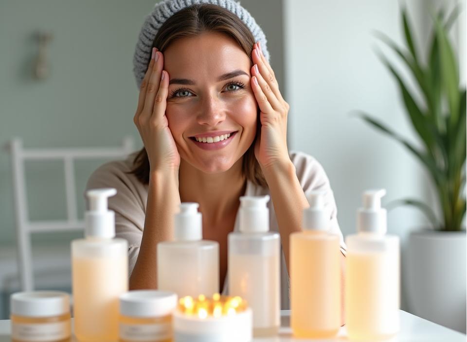 Functional beauty and skincare wellness routine